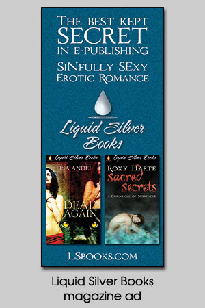 Liquid Silver Books magazine ad